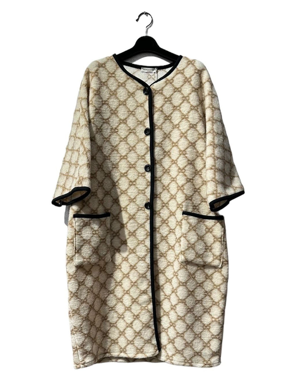 Arianna - Mønstret frakke